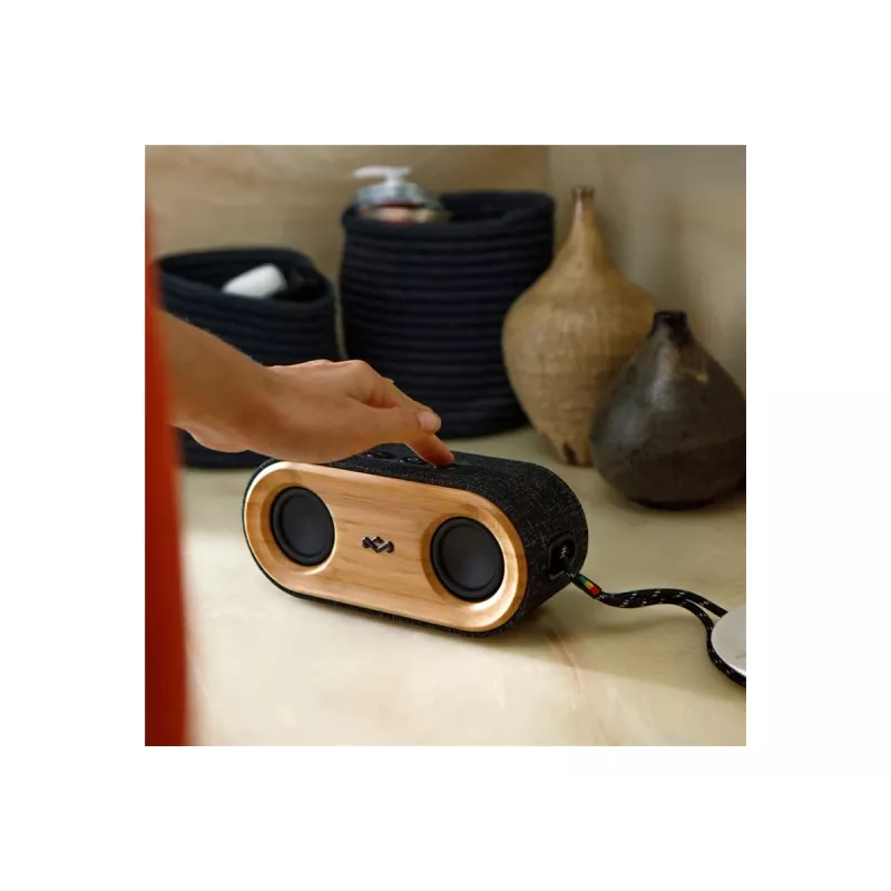 The House Of Marley EM-JA021-SB przenośny głośnik imprezowy Głośnik stereo przenośny Czarny, Żółty 20 W