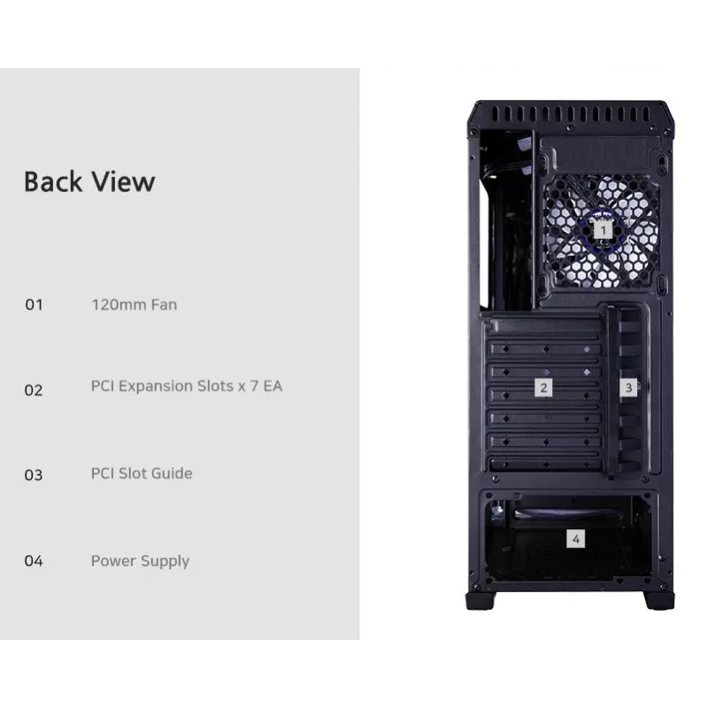 Obudowa komputerowa Zalman N5 TF ATX czarna