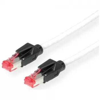 Draka - Kabel krosowy - RJ-45 (M) do RJ-45 (M) - 7 m - SFTP, PiMF - CAT 6e - Bezhalogenowy - Szary (21.05.2070)