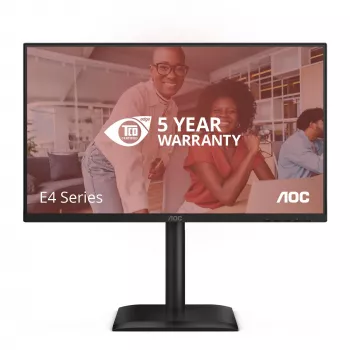 Monitor komputerowy AOC 24E4U 60,5 cm (23,8 cala) 1920 x 1080 pikseli Full HD LED Czarny
