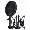 Mikrofon RØDE SM6 — czarny, waga 0,682 kg, wymiary 210×133×210 mm
