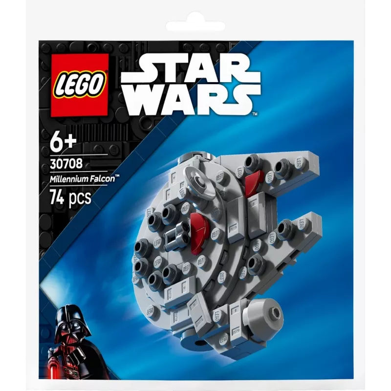 LEGO Construction Toy 30708 Star Wars Millennium Falcon Mini-Model Polybag, mały zestaw kolekcjonerski