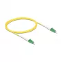 DeLOCK 83222 InfiniBand kabel światłowodowy 2 m LC LC/APC żółty