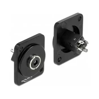 Moduł typu D 3,5 mm 3-pinowe gniazdo stereo do lutowania DeLOCK 86789