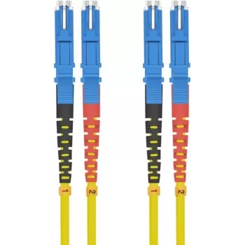 Kabel krosowy światłowodowy helos E2000/E2000 Duplex 9/125µm OS2 0.5 m