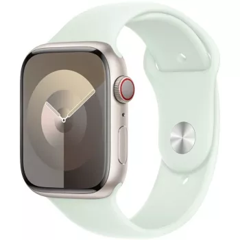 Apple Pasek 45mm Miękka Mięta Pasek Sportowy S/M Wygodny Lekki Trwały