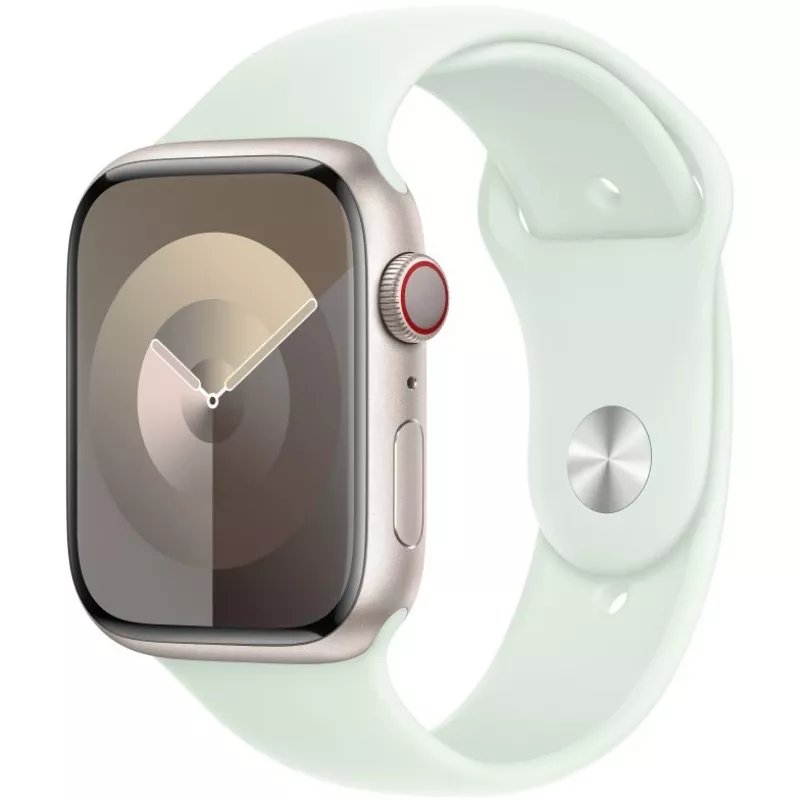 Apple Pasek 45mm Miękka Mięta Pasek Sportowy S/M Wygodny Lekki Trwały