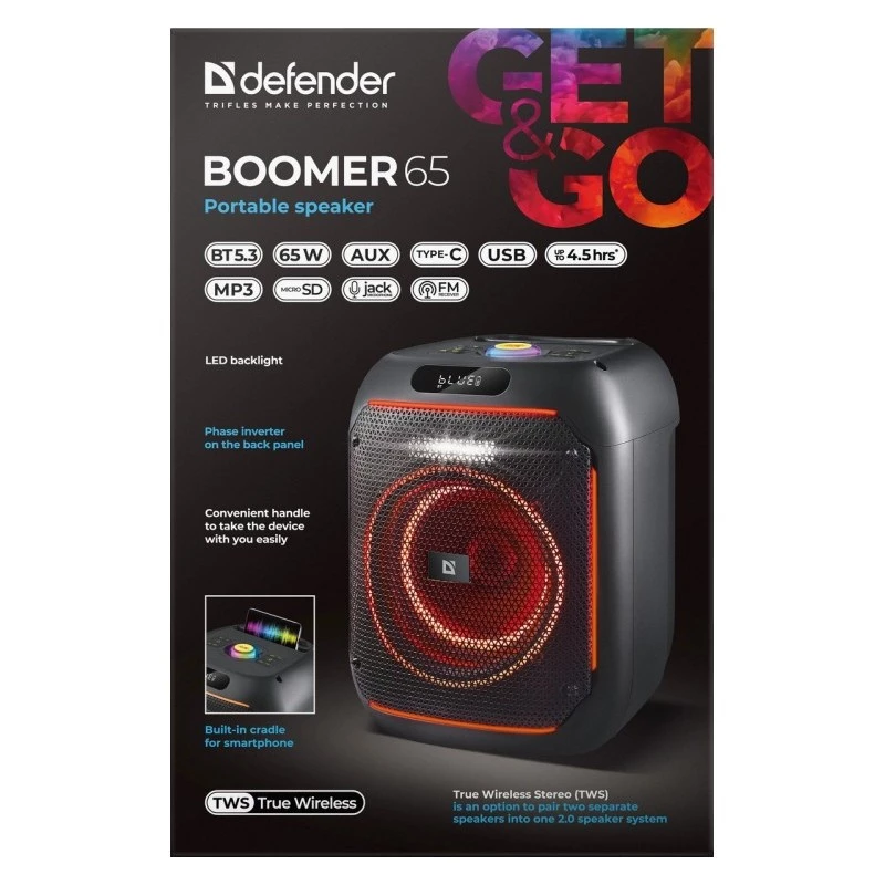 Głośnik Bluetooth Boome R 65W