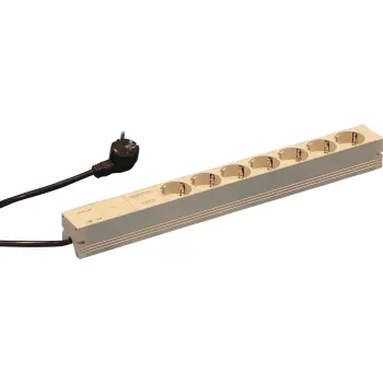 Schroff 60110-214 Jednostka dystrybucji zasilania (PDU) 7 wyjść AC 1U Szary (60110214)