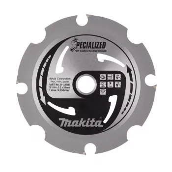 TARCZA DO PILARKI TARCZOWEJ MAKITA 165x20x4Z SPECJALISTYCZNA DO PŁYT WŁÓKNOWO-CEMENTOWYCH