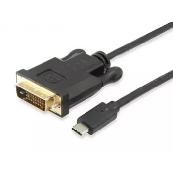 Kabel Equip USB Type-C do DVI-D Dual Link, wtyk–wtyk, 1,8 m