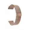 Pasek do zegarka FIXED Mesh Strap Fixed 18mm stal nierdzewna szybkozłączka złoty