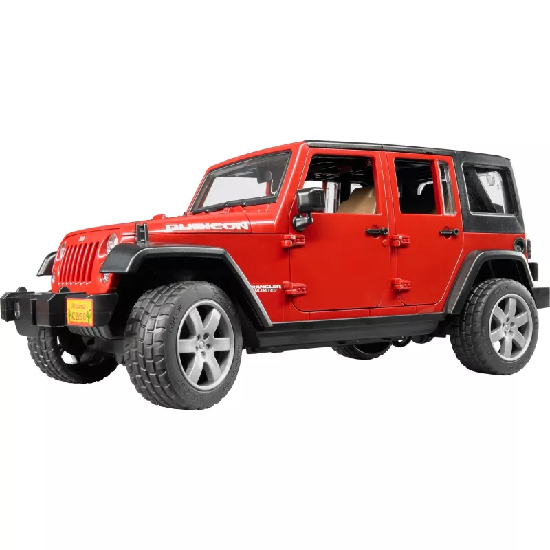 Model pojazdu terenowego BRUDER JEEP Wrangler Unlimited Rubicon
