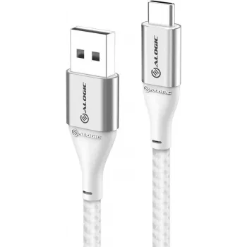 ALOGIC ULCA2030-SLV Kabel USB 0,3 m 2.0 USB A USB C Srebrny (ULCA2030-SLV)