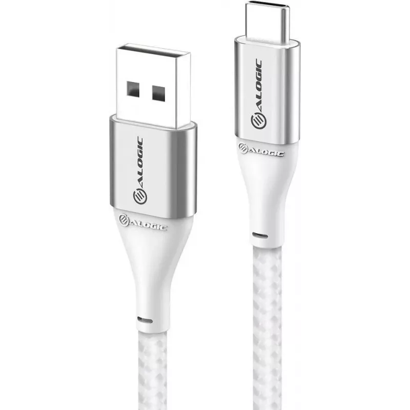 ALOGIC ULCA2030-SLV Kabel USB 0,3 m 2.0 USB A USB C Srebrny (ULCA2030-SLV)