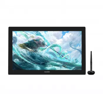 Tablet graficzny HUION Kamvas Pro 24 4K GT2401 — 23,8 cala QLED 3840×2160, 16:9, 8192 poziomów nacisku