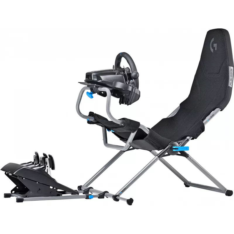 Playseat Challenge X - Logitech G Edition Konsolowy fotel gamingowy Czarny, Szary