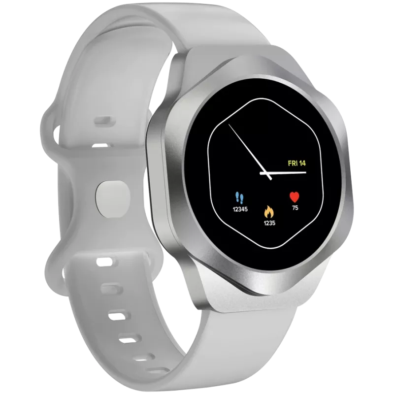 Smartwatch CANYON Hexagon 88 BT-CALL Srebrny