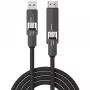 Kabel USB4 HDMI 4smarts ComboCord 240W 1.5 m – USB4 na HDMI, zasilanie 240W, długość 1,5m