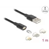 Kabel USB DeLOCK 88165 1 m USB A czarny