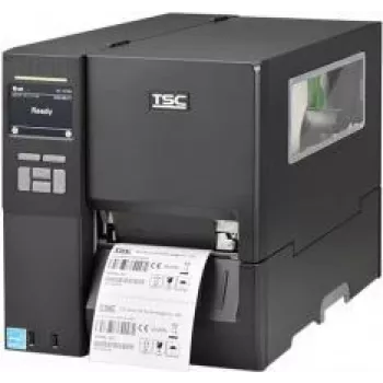 TSC MH241, 8 punktów/mm (203dpi), Przewijak, Disp., RTC, USB, RS232, Ethernet Drukarka etykiet, Transfer termiczny, Rozdzielczość: 8 punktów/mm (203 dpi), Szerokość druku (maks.): 104 mm, Średnica rolki