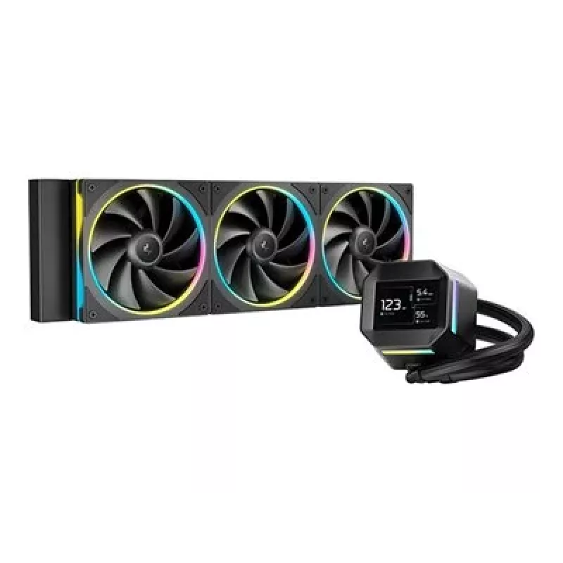 DeepCool LM360 zestaw chłodzenia cieczą procesora 12 cm czarny 1 szt.