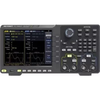 VOLTCRAFT FG-31602T Generator funkcyjny zasilany sieciowo 1 µHz - 160 MHz 2-kanałowy dowolny, szum, impuls, prostokątny, sinusoidalny, trójkątny (FG-31602T)