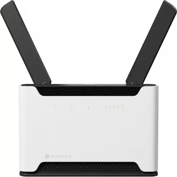MikroTik Chateau LTE18 AX - Router bezprzewodowy - 5-portowy przełącznik - GigE, 2,5 GigE - Wi-Fi 5, Wi-Fi 6 - Dual-Band (S53UG+5HAXD2HAXD-TC&EG18-EA)