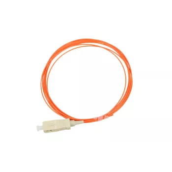 Pigtail SC/UPC kabel wielomodowy Extralink OM2 50 µm 900 µm 2 m FTTH pomarańczowy