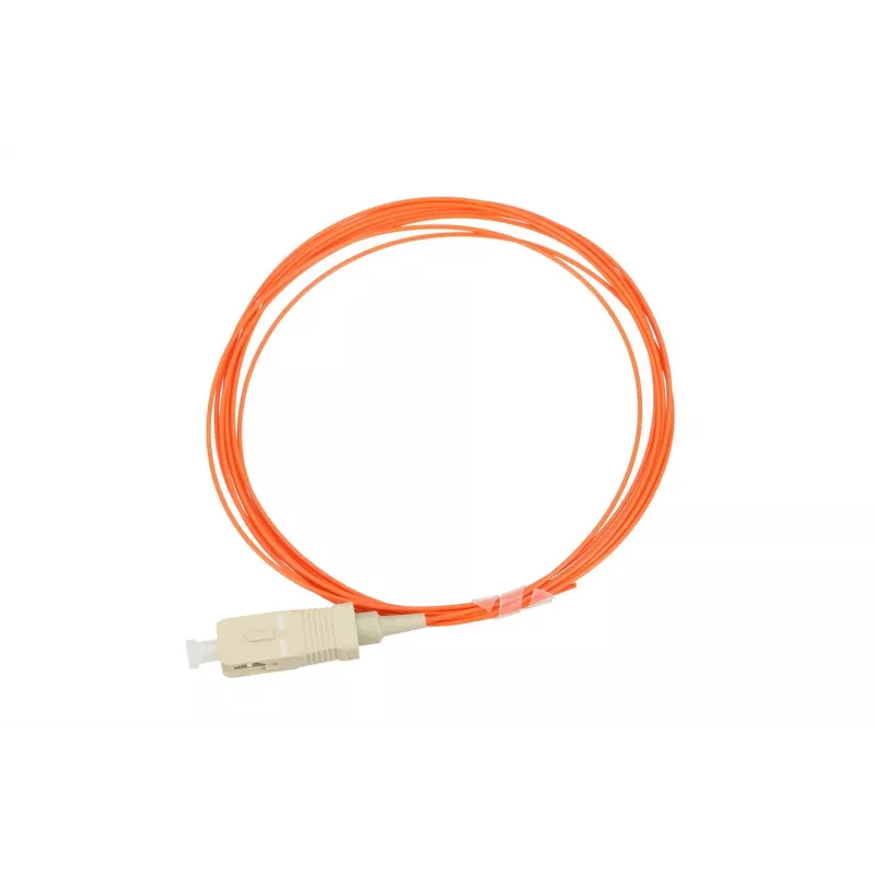 Pigtail SC/UPC kabel wielomodowy Extralink OM2 50 µm 900 µm 2 m FTTH pomarańczowy