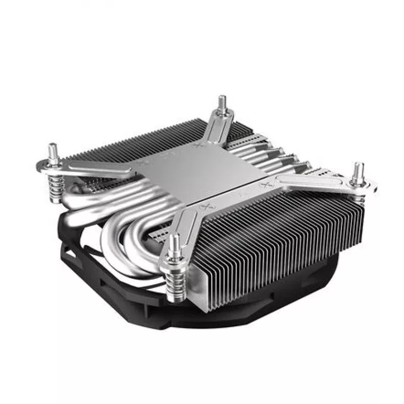 Chłodzenie powietrzne Akasa ALUCIA H4i 9,2 cm czarne 800-3600 obr./min łożysko hydrodynamiczne