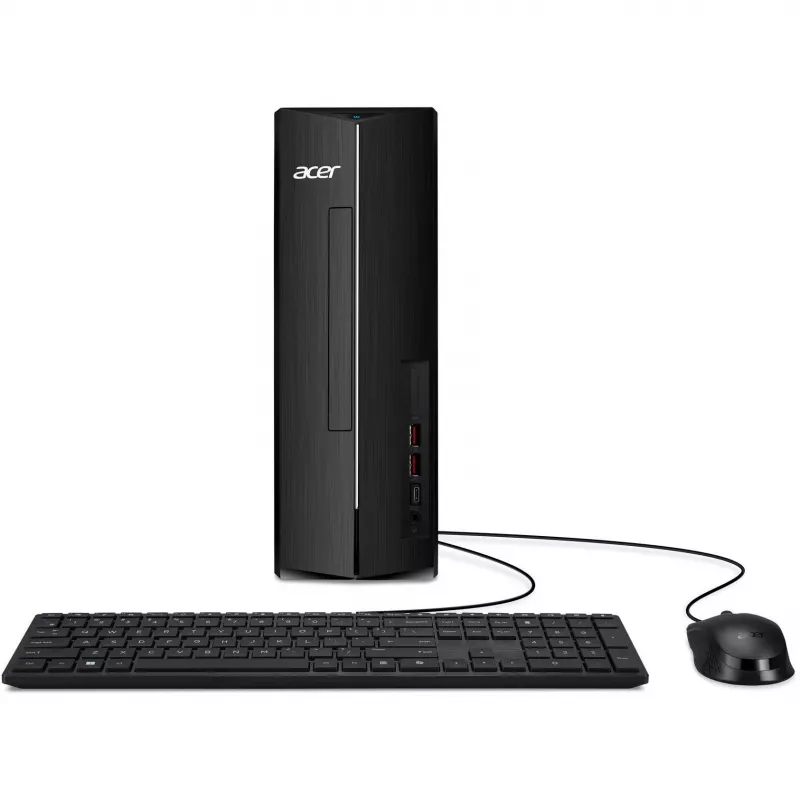 Komputer stacjonarny Acer Aspire XC-1860 — Intel Core Ultra 5 225, 16 GB DDR5, 1 TB SSD, Windows 11 Home, Czarny