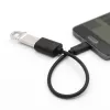 Kabel TB OTG USB AF - USB C 15cm Czarny (AKTBXKU4PAC015B)