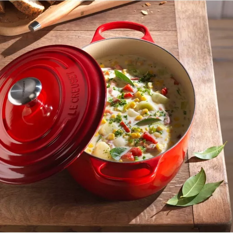 Le Creuset Signature Cocotte owalna 27 cm wulkaniczna