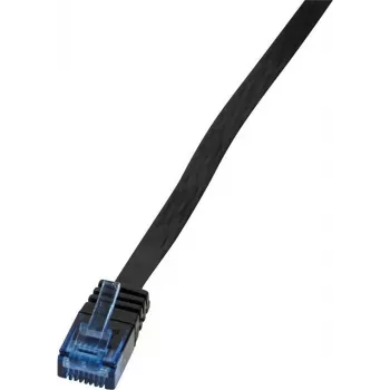 LOGILINK CF2023U LOGILINK - Patchcord Cat.6 U/UTP, dł. 0,5 m, płaski SlimLine, czarny