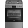 Kuchenka BEKO | FBMA61330GXDT | Typ płyty grzewczej: Gazowa | Typ piekarnika: Elektryczny | Stal nierdzewna | Szerokość 60 cm | Grillowanie | LED | Głębokość 60 cm | 72 L
