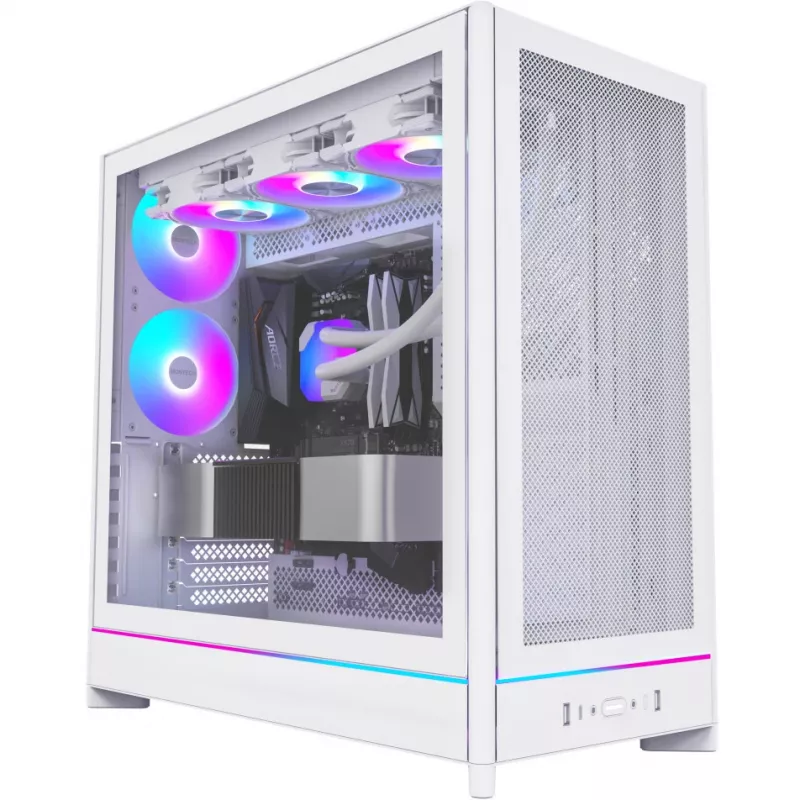 PC case Montech HS01 PRO Midi Tower biały