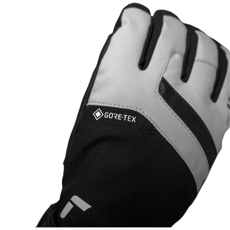 REUSCH BOOSTER GORE-TEX RĘKAWICE ROZMIAR 8,5 CZARNE I BIAŁE