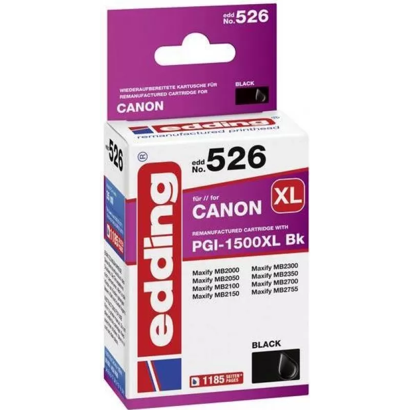 EDDING EDD-526 - Kompatibel - Schwarz - Cyan - Magenta - Gelb - Canon - Multi pack - Pixma IP 4950 Pixma IX 6550 Pixma MG 5150 Pixma MG 5250 Pixma MG 