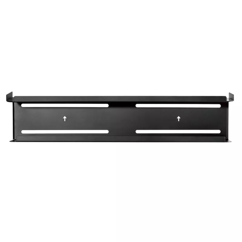 Maclean MC-904 2-w-1 półka do przechowywania na ścianie lub za telewizorem, maks. 2 kg