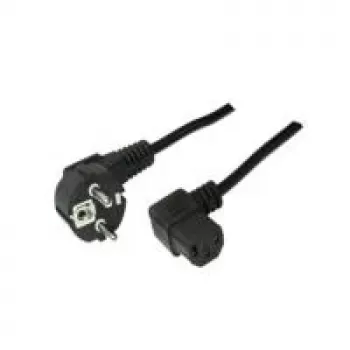 Kabel zasilający Typ F ShiverPeaks C13 1,8 m Czarny