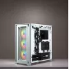 Corsair iCUE 4000X RGB Midi Tower Biały