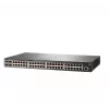 HPE - Aruba Series - Switch - 2930F 48G 4SFP+ - L3 - zarządzany - 48 x 10/100/1000 + 4 x 1 Gigabit/10 Gigabit SFP+ (Uplink) - montaż w szafie