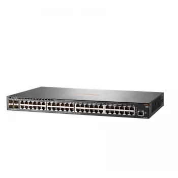 HPE - Aruba Series - Switch - 2930F 48G 4SFP+ - L3 - zarządzany - 48 x 10/100/1000 + 4 x 1 Gigabit/10 Gigabit SFP+ (Uplink) - montaż w szafie