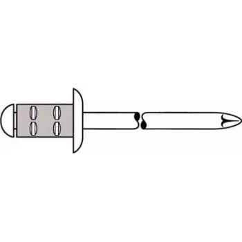Nit zrywalny GESIPA Polygrip 4.8×25 Al/St, zakres mocowania 11,0–19,5 mm — opakowanie 250 szt.