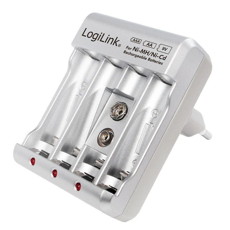 Ładowarka do akumulatorów Ni-MH / Ni-Cd AA / AAA / 9V