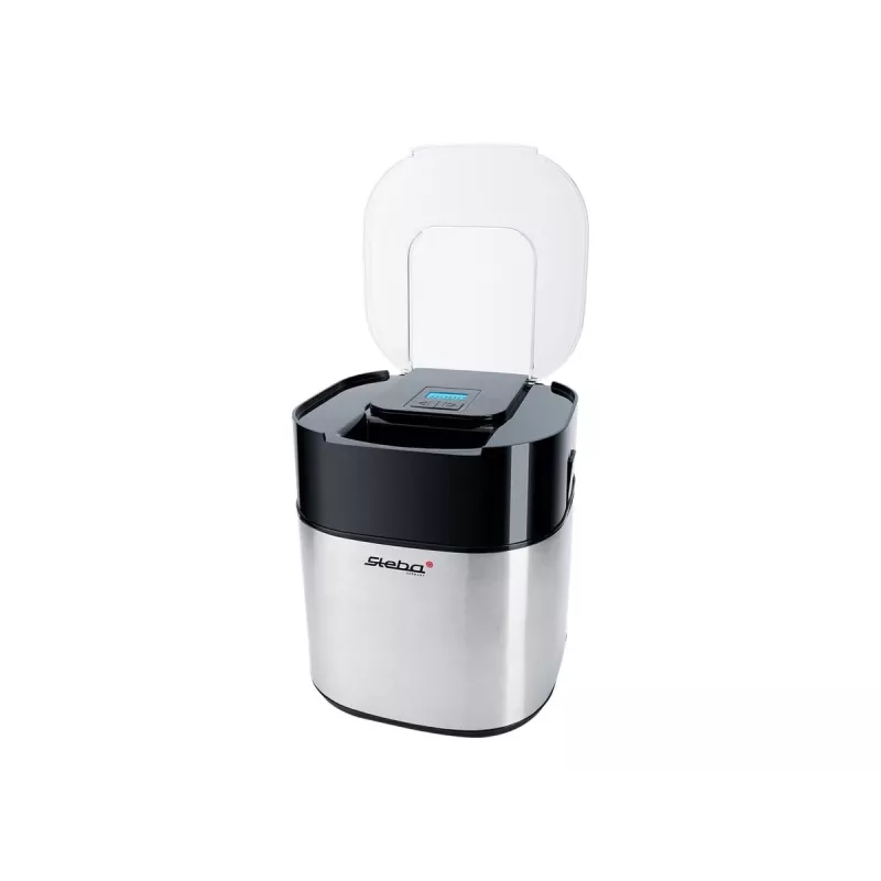 Maszynka do lodów Steba IC 30 Traditional 1,5 l 9,5 W czarna stal nierdzewna