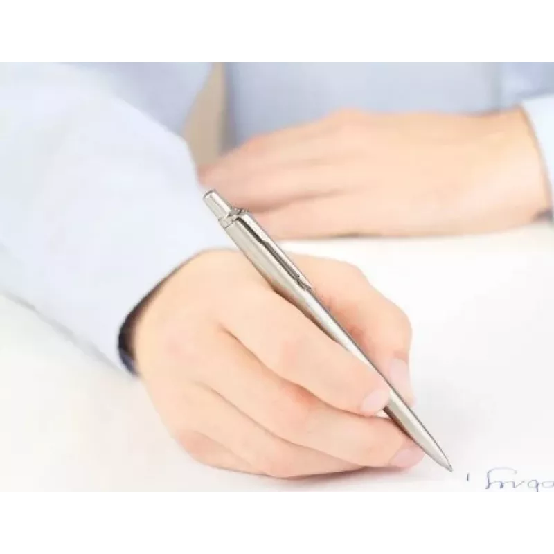 Długopis i ołówek automatyczny Parker Jotter Steel CT srebrny