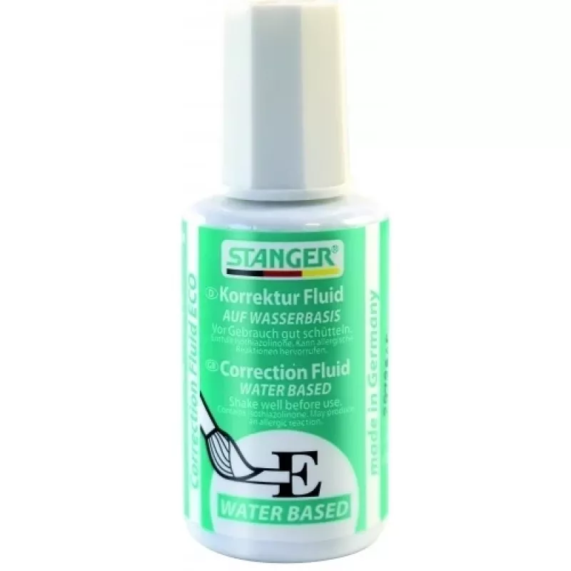 Płyn korekcyjny Stanger Classic 18 ml, płynny korektor do papieru