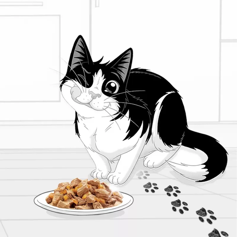 Felix Fantastic królik, jagnięcina - mokra karma dla kotów 340 g (4x 85 g)